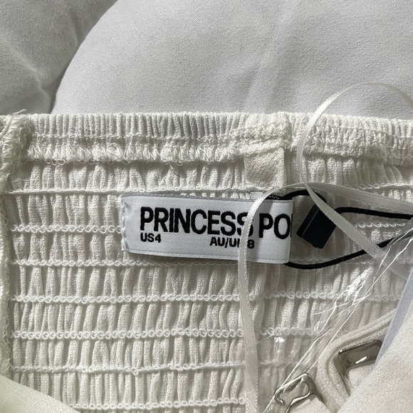 Princess Polly Crop Top Size 4 - Picture 5 of 6